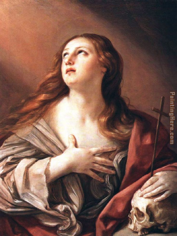 The Penitent Magdalene painting - Guido Reni The Penitent Magdalene art painting